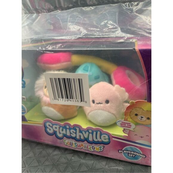 Squishville Accessory Set Playground Axolotl and Lion Playground Set - Picture 8 of 8